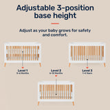 Growgether APEX 4-in-1 Convertible Crib for Baby